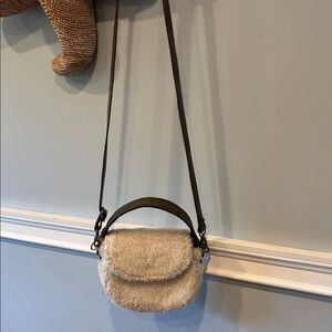 Free People Cream Crossbody Bag